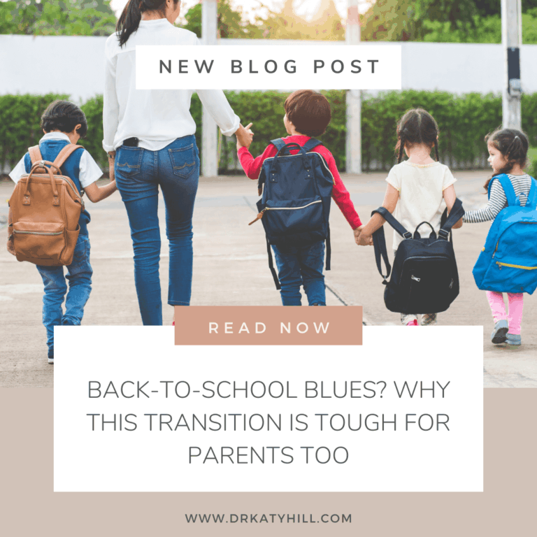Back-to-school blues? Why this transition's tough for parents too